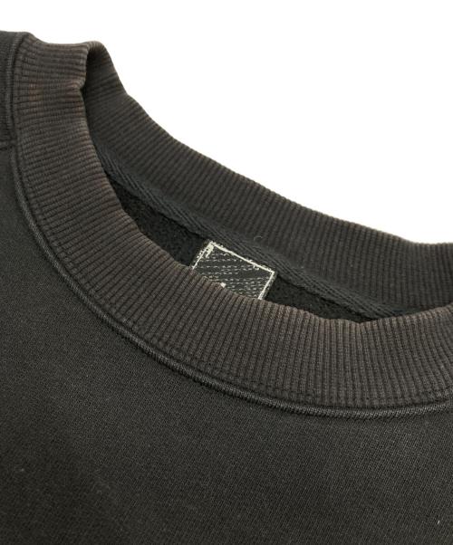 OAKLEY（オークリー）OAKLEY (オークリー) ロゴ刺繍ラグランスウェット ブラック サイズ:Lの古着・服飾アイテム