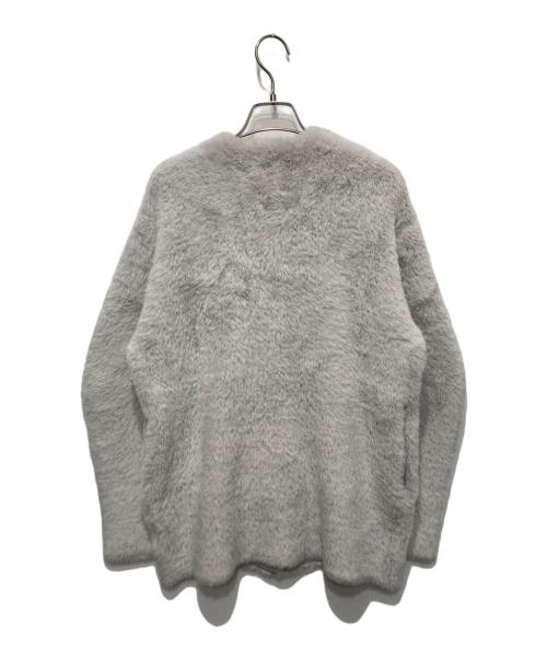 GALLARDA GALANTE（ガリャルダガランテ）GALLARDA GALANTE (ガリャルダガランテ) フェザーヤーンカーディガン グレー サイズ:FREEの古着・服飾アイテム