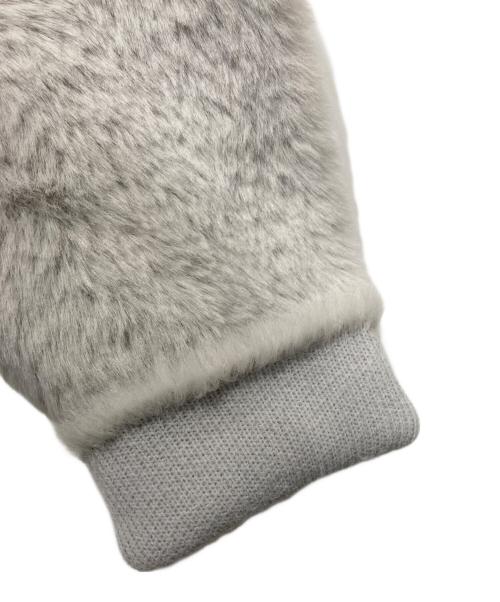 GALLARDA GALANTE（ガリャルダガランテ）GALLARDA GALANTE (ガリャルダガランテ) フェザーヤーンカーディガン グレー サイズ:FREEの古着・服飾アイテム