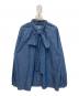 Mila Owen（ミラオーウェン）の古着「2wayデニムボウタイブラウス」｜ブルー