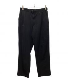 GOLDWIN（ゴールドウイン）の古着「ワンタックテーパードストレッチパンツ」｜ブラック