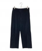 HOMME PLISSE ISSEY MIYAKEオム プリッセ イッセイ ミヤケ）の古着「マンスリーカラープリーツパンツ」｜ブラック