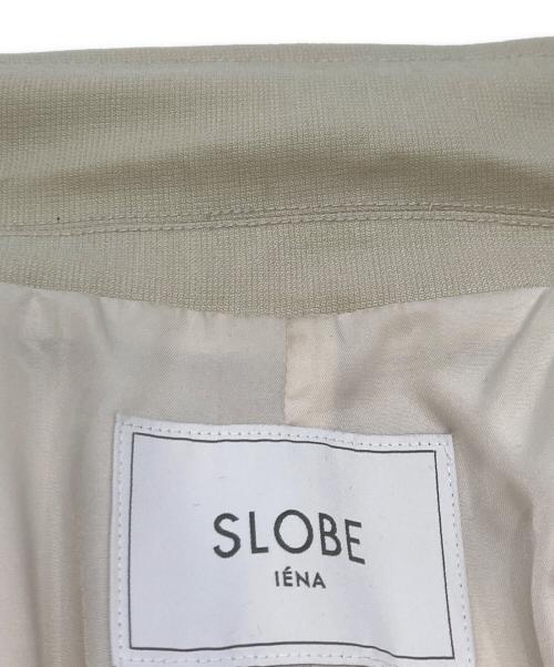 SLOBE IENA（スローブ イエナ）SLOBE IENA (スローブ イエナ) ドビーシングルオーバージャケット グレー サイズ:FREEの古着・服飾アイテム