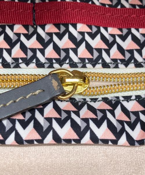 ROBERTA PIERI（ロベルタピエリ）ROBERTA PIERI (ロベルタピエリ) タタミ ミニダッフルバッグ ピンク×ブラウンの古着・服飾アイテム