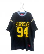 SUPREMEシュプリーム）の古着「Split S/S Football Top / スプリット S/S フットボールトップ」｜ブラック