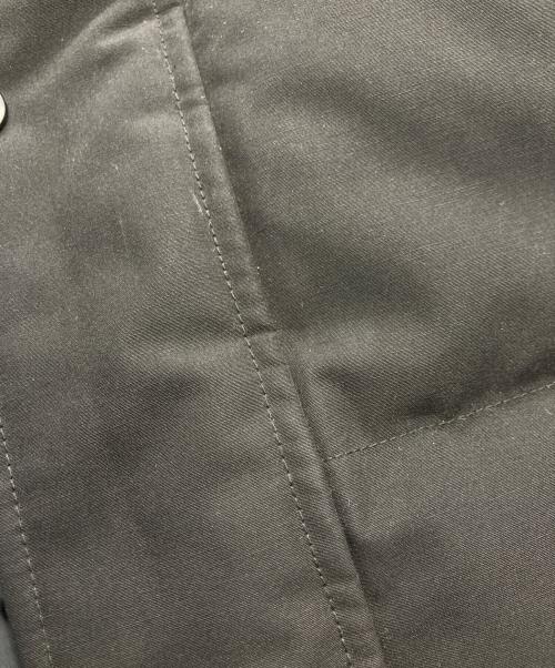 DANTON（ダントン）DANTON (ダントン) ファー付キルトダウンコート ブラック サイズ:Ｍの古着・服飾アイテム