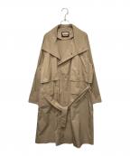 MAISON SPECIALメゾンスペシャル）の古着「ステンカラーコート」｜ベージュ