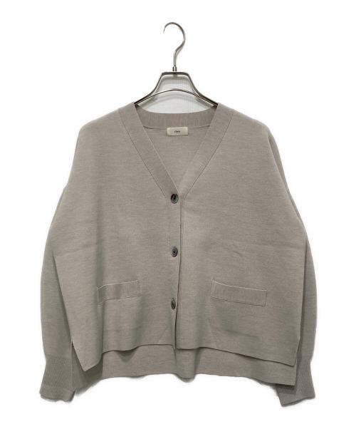 IENA（イエナ）IENA (イエナ) スーパーファインスムース ショートカーディガン アイボリー サイズ:FREEの古着・服飾アイテム