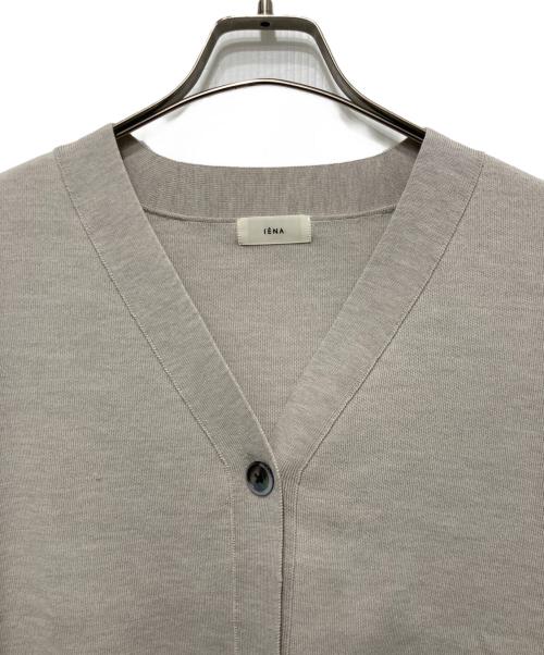 IENA（イエナ）IENA (イエナ) スーパーファインスムース ショートカーディガン アイボリー サイズ:FREEの古着・服飾アイテム