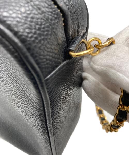 CHANEL（シャネル）CHANEL (シャネル) トリプルココ チェーンショルダーバッグ ブラックの古着・服飾アイテム