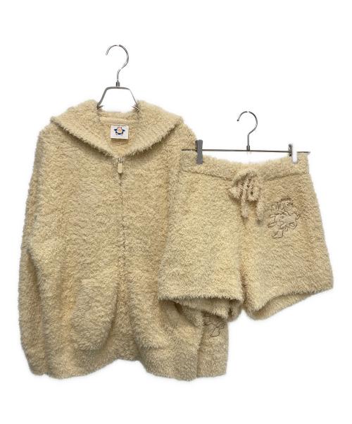 gelato pique（ジェラートピケ）gelato pique (ジェラートピケ) ピカチュウパーカ&ショートパンツ イエロー サイズ:FREEの古着・服飾アイテム