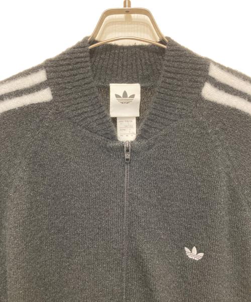 adidas（アディダス）adidas (アディダス) アディカラー SST ニット トラックトップ ブラック サイズ:XLの古着・服飾アイテム