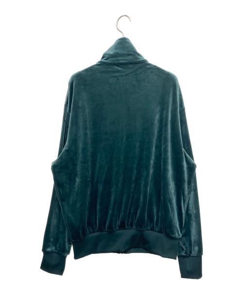 adidas（アディダス）adidas (アディダス) ファイヤーバード トラックトップ ベロア グリーン サイズ:Lの古着・服飾アイテム