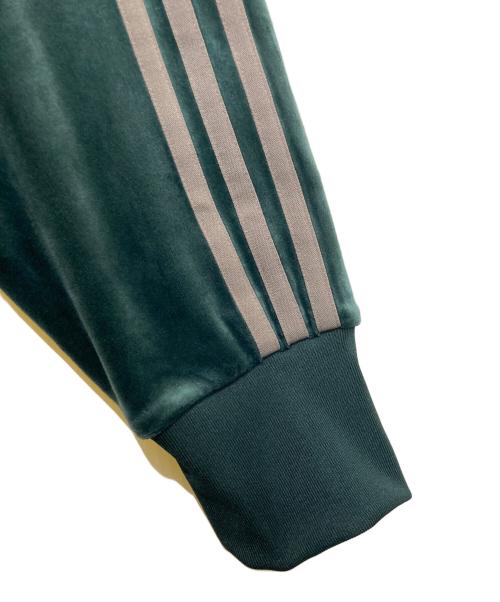 adidas（アディダス）adidas (アディダス) ファイヤーバード トラックトップ ベロア グリーン サイズ:Lの古着・服飾アイテム