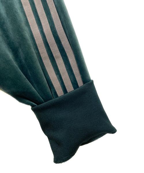 adidas（アディダス）adidas (アディダス) ファイヤーバード トラックトップ ベロア グリーン サイズ:Lの古着・服飾アイテム