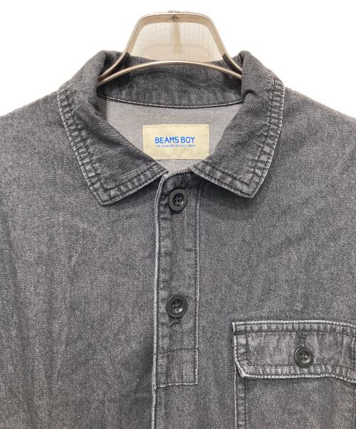 BEAMS BOY（ビームスボーイ）BEAMS BOY (ビームスボーイ) デニムミリタリーオールインワン ブラック サイズ:FREEの古着・服飾アイテム