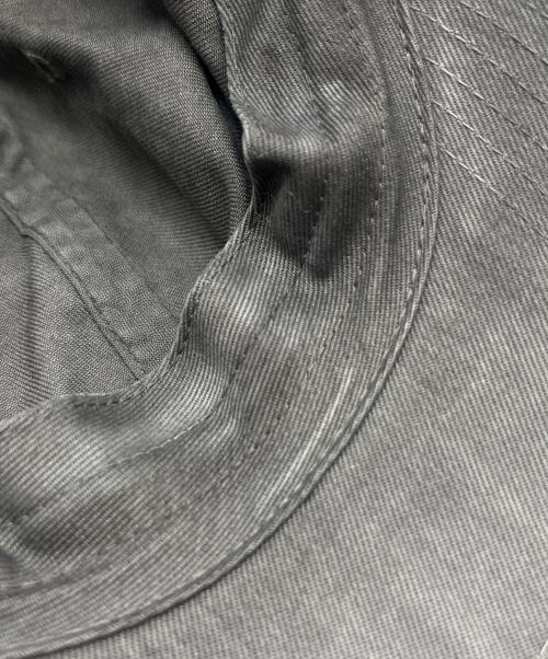 kijima takayuki（キジマタカユキ）kijima takayuki (キジマタカユキ) AURALEE (オーラリー) 製品染めフィンクスチノキャップ グレー サイズ:なしの古着・服飾アイテム