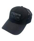 JUNYA WATANABE MAN×FILSONジュンヤワタナベマン×フィルソン）の古着「ダブルネームロゴキャップ」｜ブラック