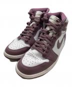 NIKEナイキ）の古着「エアジョーダン1 レトロ ハイ OG」｜パープル×ホワイト