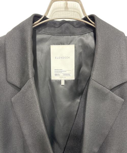 ELENDEEK（エレンディーク）ELENDEEK (エレンディーク) オーバーサイズテーラードジャケット ブラック サイズ:FREEの古着・服飾アイテム