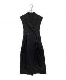 ELENDEEK（エレンディーク）の古着「フォームジレワンピース」｜ブラック