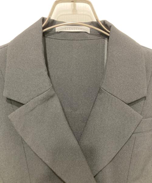 ELENDEEK（エレンディーク）ELENDEEK (エレンディーク) フォームジレワンピース ブラック サイズ:1の古着・服飾アイテム