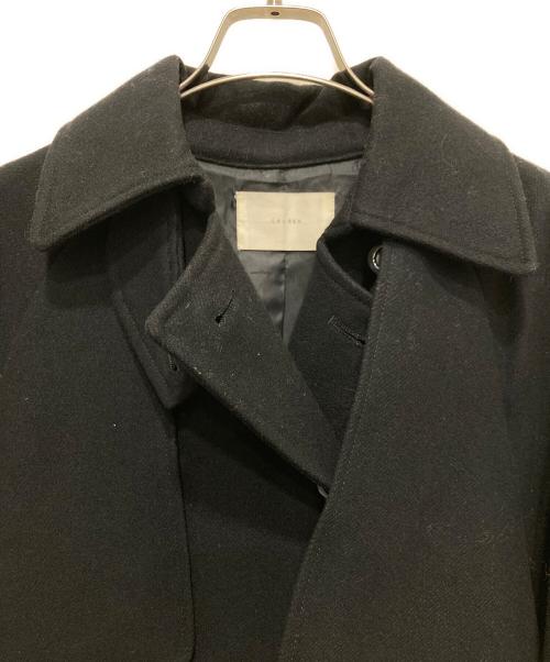 Louren（ローレン）Louren (ローレン) ウールトレンチコート ブラック サイズ:FREEの古着・服飾アイテム