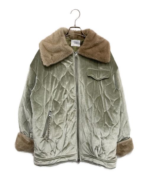 MURUA（ムルーア）MURUA (ムルーア) ブルゾン グリーン サイズ:FREE 未使用品の古着・服飾アイテム