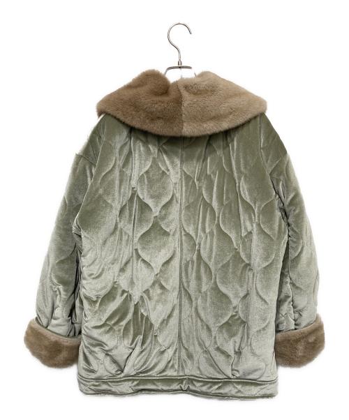 MURUA（ムルーア）MURUA (ムルーア) ブルゾン グリーン サイズ:FREE 未使用品の古着・服飾アイテム