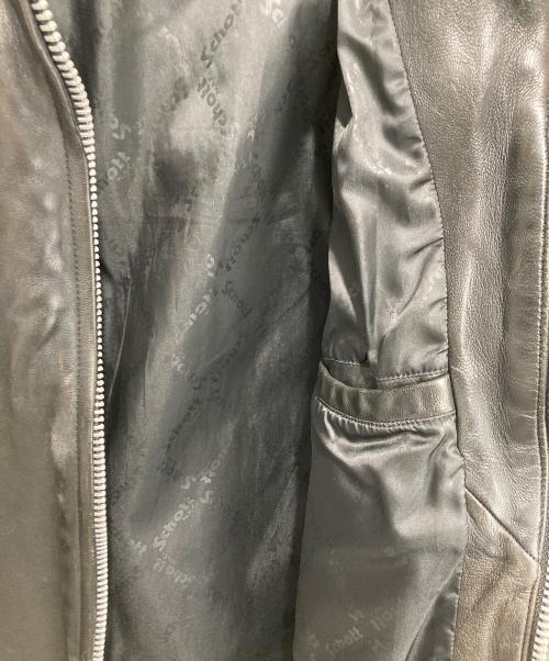 Schott（ショット）Schott (ショット) ウエストコーストレザージャケット ブラック サイズ:Lの古着・服飾アイテム