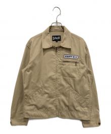 Schott（ショット）の古着「TC ワークジャケット」｜ベージュ