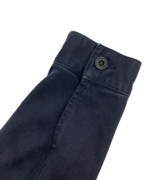 EMPORIO ARMANI（エンポリオアルマーニ）EMPORIO ARMANI (エンポリオアルマーニ) スタッズデニムジャケット ネイビー サイズ:46の古着・服飾アイテム