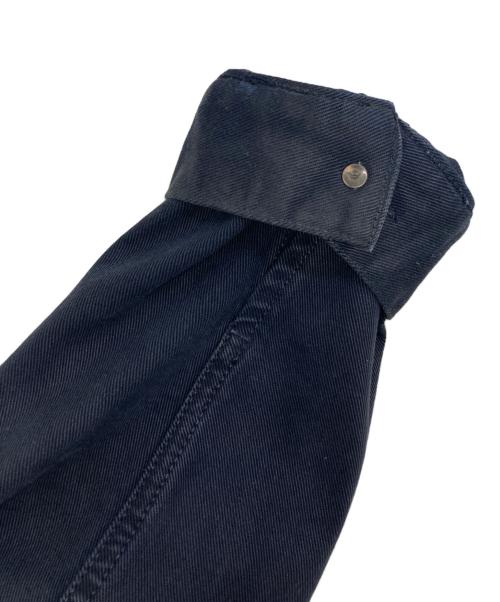 EMPORIO ARMANI（エンポリオアルマーニ）EMPORIO ARMANI (エンポリオアルマーニ) スタッズデニムジャケット ネイビー サイズ:46の古着・服飾アイテム