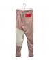 KITH (キス) Columbia (コロンビア) コラボナイロンパンツ ピンク×ホワイト サイズ:S：5000円