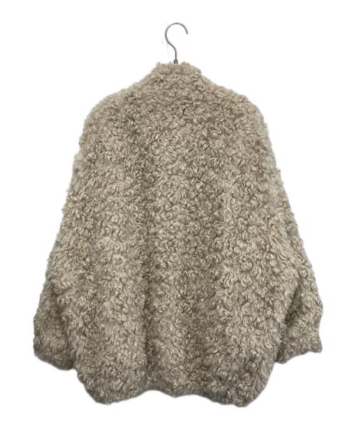 CLANE（クラネ）CLANE (クラネ) カールファーショートコート アイボリー サイズ:1の古着・服飾アイテム