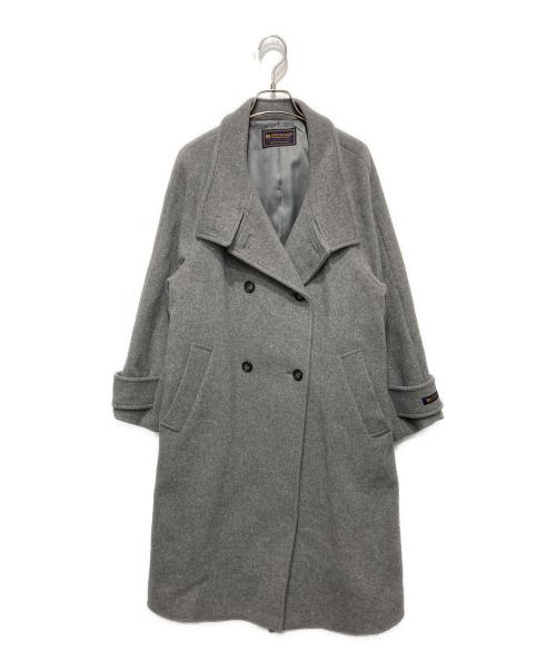 JOURNAL STANDARD relume（ジャーナルスタンダード レリューム）JOURNAL STANDARD relume (ジャーナルスタンダード レリューム) スーパーファインビーバースタンドコート グレー サイズ:36の古着・服飾アイテム