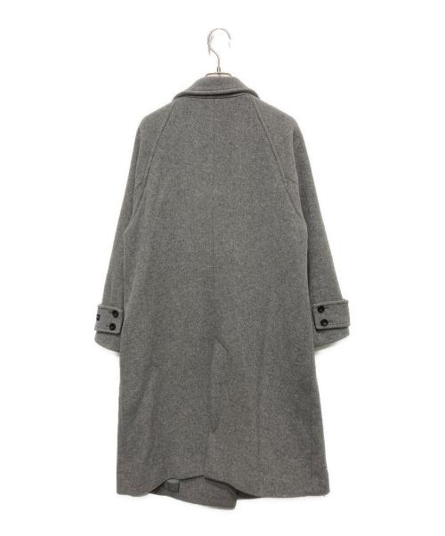 JOURNAL STANDARD relume（ジャーナルスタンダード レリューム）JOURNAL STANDARD relume (ジャーナルスタンダード レリューム) スーパーファインビーバースタンドコート グレー サイズ:36の古着・服飾アイテム