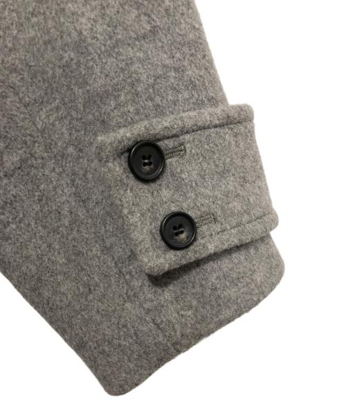 JOURNAL STANDARD relume（ジャーナルスタンダード レリューム）JOURNAL STANDARD relume (ジャーナルスタンダード レリューム) スーパーファインビーバースタンドコート グレー サイズ:36の古着・服飾アイテム