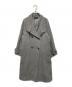 JOURNAL STANDARD relume（ジャーナルスタンダード レリューム）の古着「スーパーファインビーバースタンドコート」｜グレー