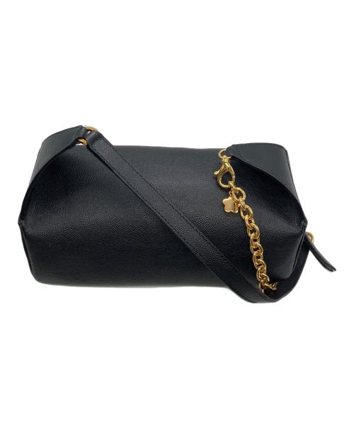 FURLA（フルラ）FURLA (フルラ) レザーウエストバッグ ブラックの古着・服飾アイテム