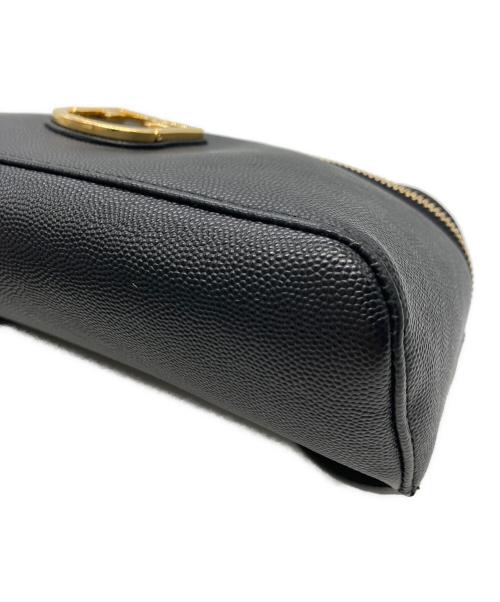 FURLA（フルラ）FURLA (フルラ) レザーウエストバッグ ブラックの古着・服飾アイテム