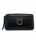 FURLA（フルラ）の古着「レザーウエストバッグ」｜ブラック