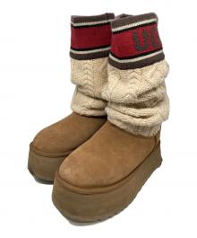 UGG（アグ）の古着「クラシックセーターレターブーツ」｜ベージュ