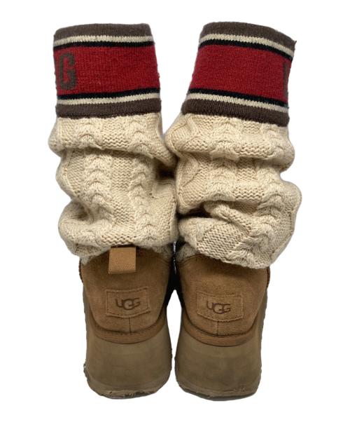 UGG（アグ）UGG (アグ) クラシックセーターレターブーツ ベージュ サイズ:US6/UK4/EU37の古着・服飾アイテム