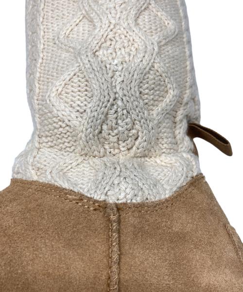 UGG（アグ）UGG (アグ) クラシックセーターレターブーツ ベージュ サイズ:US6/UK4/EU37の古着・服飾アイテム