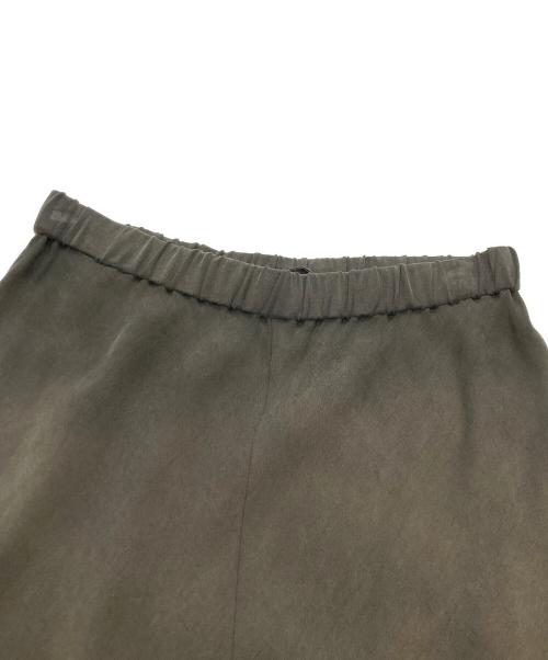 BABYLONE（バビロン）BABYLONE (バビロン) キュプラバイヤススカート グレー サイズ:38の古着・服飾アイテム