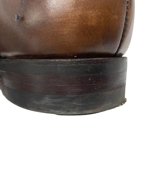 Crockett & Jones（クロケット＆ジョーンズ）Crockett & Jones (クロケット＆ジョーンズ) SYDNEY レザーコインローファー ブラウン サイズ:5 1/2 Eの古着・服飾アイテム