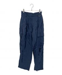 Conte（コンテ）の古着「イージーワイドパンツ」｜ネイビー