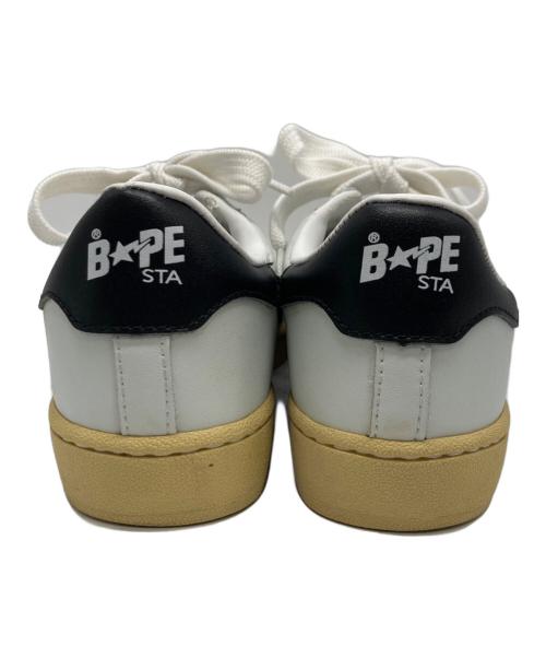 A BATHING APE（ア ベイシング エイプ）A BATHING APE (ア ベイシング エイプ) SKULL STA / ローカットスニーカー ホワイト サイズ:26.5㎝の古着・服飾アイテム