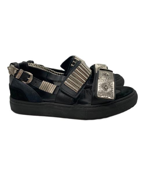 TOGA PULLA（トーガ プルラ）TOGA PULLA (トーガ プルラ) メタルスニーカーサンダル ブラック サイズ:37の古着・服飾アイテム